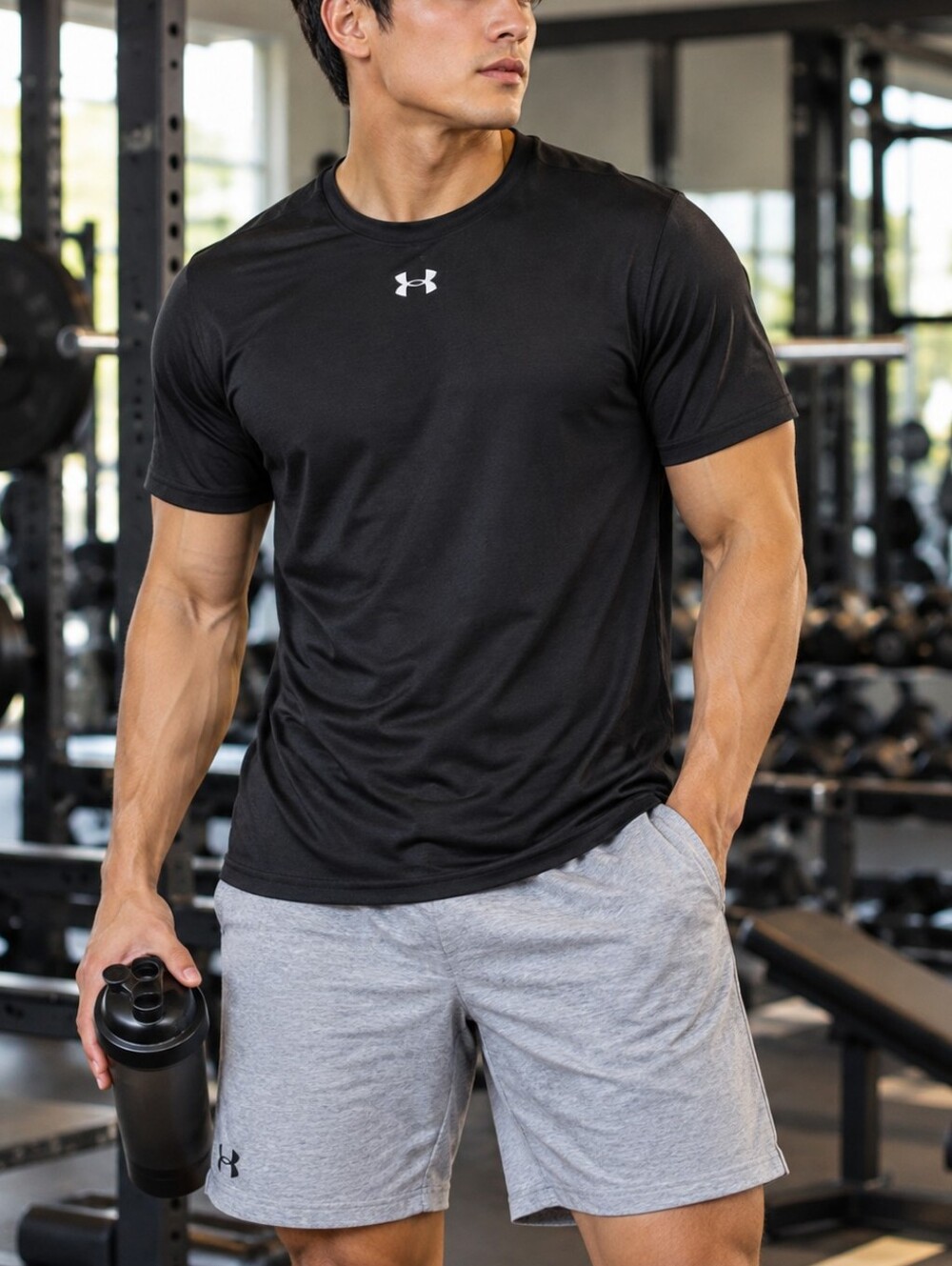 Under Armour  Performance Tee Men's L HeatGear Athletic Gym